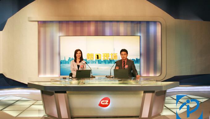 广州电视台250平米演播室