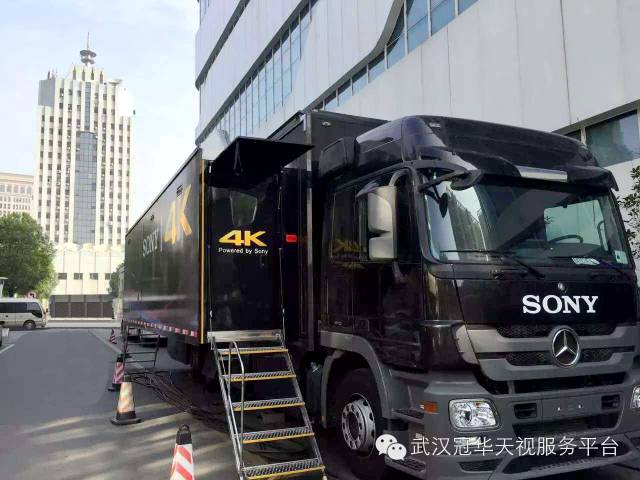 索尼高清影视技术学院携4K转播车应邀与湖北省广播电视台进行技术交流